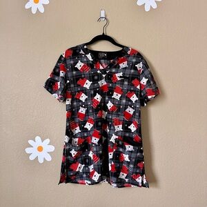 Sanibel Scrubs polar bear‎ top workwear